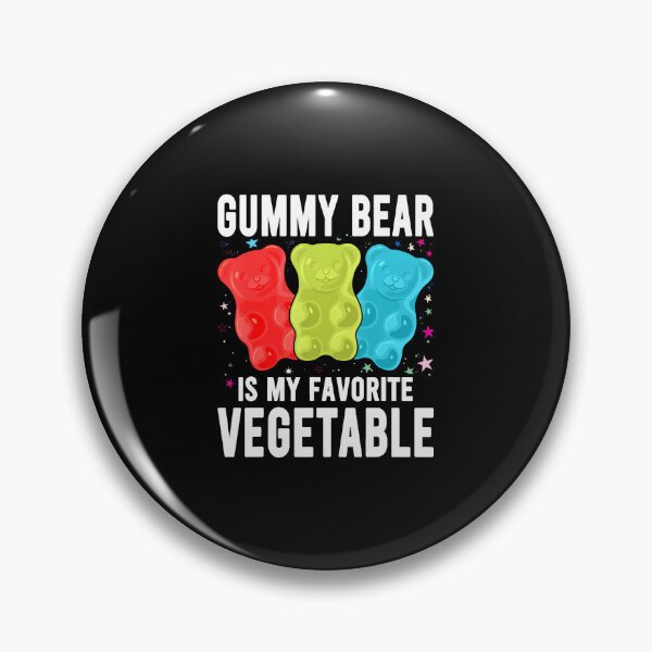 Item preview, Gummy Bear Is My Favorite Vegetable Funny Gummy Bear designed and sold by TaraAnnie.