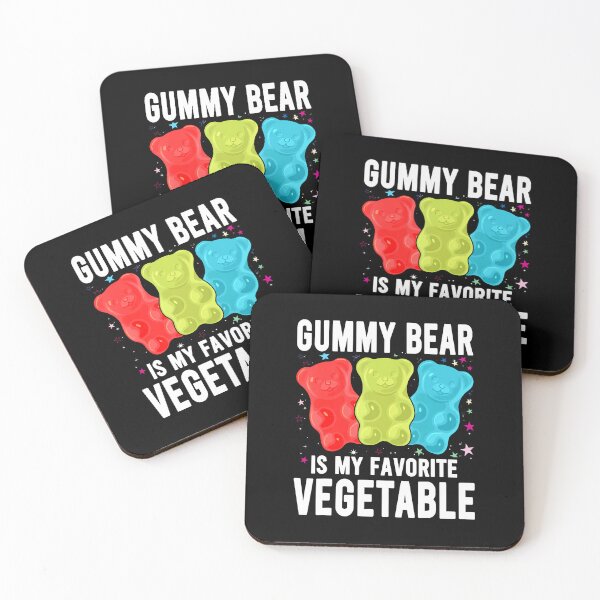 Item preview, Gummy Bear Is My Favorite Vegetable Funny Gummy Bear designed and sold by TaraAnnie.