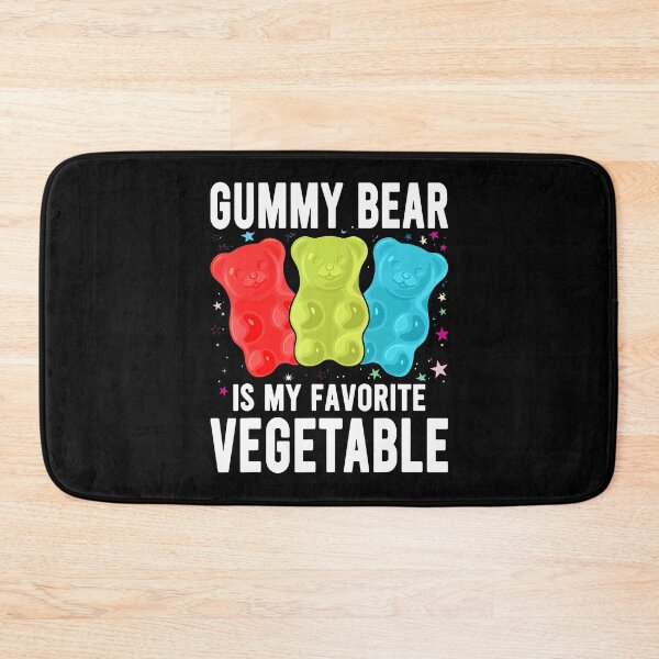 Item preview, Gummy Bear Is My Favorite Vegetable Funny Gummy Bear designed and sold by TaraAnnie.