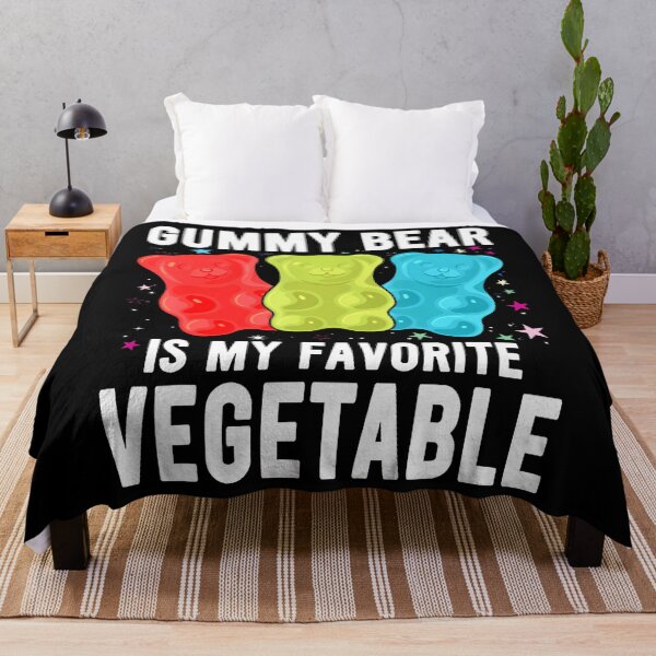 Item preview, Gummy Bear Is My Favorite Vegetable Funny Gummy Bear designed and sold by TaraAnnie.