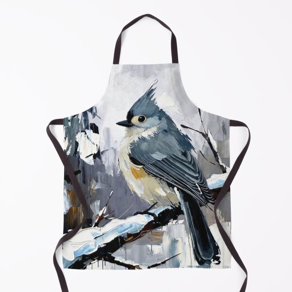 Item preview, Winter Titmouse on Snowy Branch designed and sold by ChrisButler.