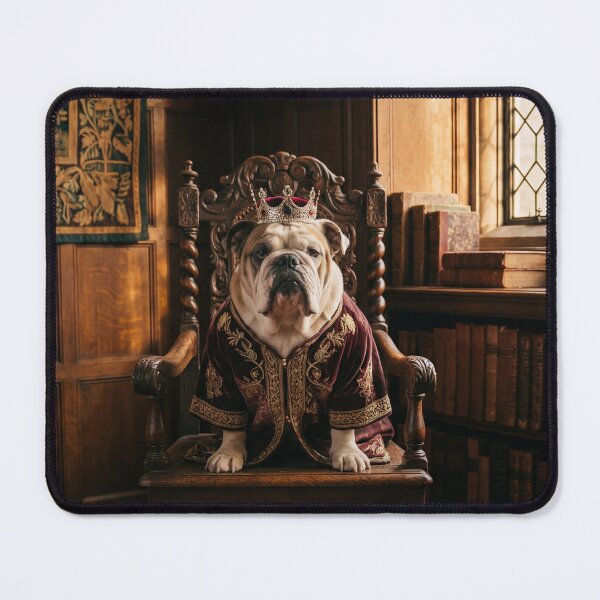 Item preview, Royal Pet Portrait | Premium Vintage Pet Portrait Art Print | Aesthetic Wall Decor 2025 designed and sold by Dyke Art.