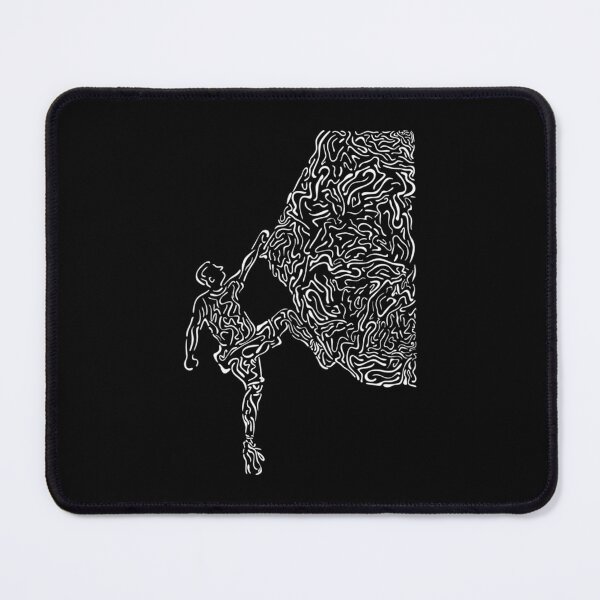 Item preview, Bouldering Rock Climber Nature Sport Drawing Climbing designed and sold by LeanneCarolina.