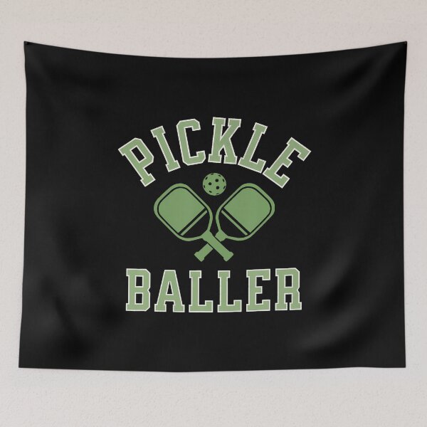 Item preview, Pickle Baller Shirt Distressed Retro Athletic Pickleball designed and sold by JuanitaJulia.