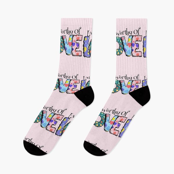 Item preview, I am worthy of love,cute design designed and sold by MoSaid.