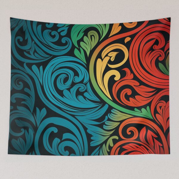 Item preview, New Zealand Māori Paua Pattern Koru Design 661 designed and sold by GrinGalore.