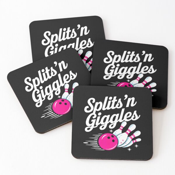 Item preview, Splits N Giggles Bowling Pun designed and sold by LeanneCarolina.