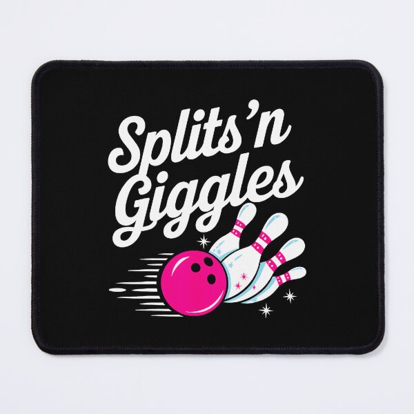 Item preview, Splits N Giggles Bowling Pun designed and sold by LeanneCarolina.