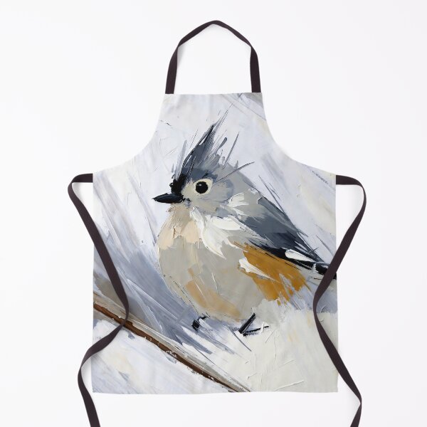 Item preview, Majestic Tufted Titmouse Bird Art designed and sold by ChrisButler.