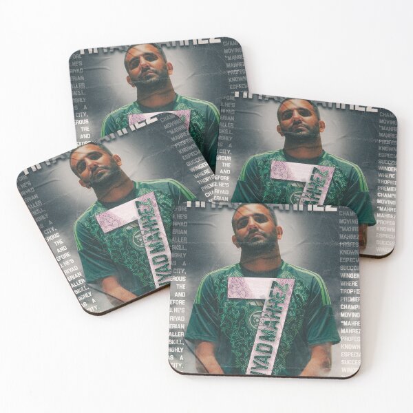 Item preview, Riyad Mahrez Algeria Number 7 Legend designed and sold by Shopunte.