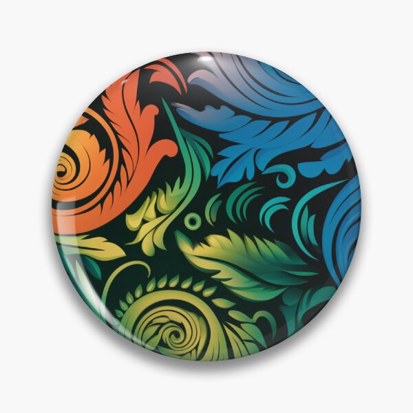 Item preview, New Zealand Māori Paua Pattern Koru Design 662 designed and sold by GrinGalore.