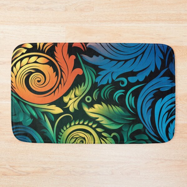 Item preview, New Zealand Māori Paua Pattern Koru Design 662 designed and sold by GrinGalore.