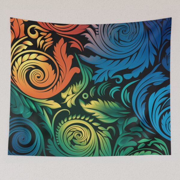 Item preview, New Zealand Māori Paua Pattern Koru Design 662 designed and sold by GrinGalore.