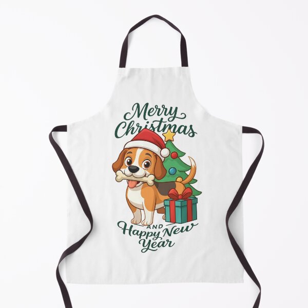Item preview, dog merry christmas and happy new year designed and sold by sabartgunpla.
