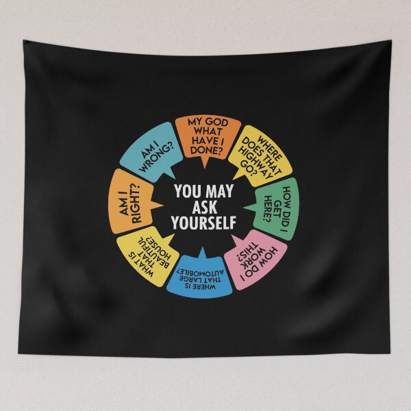 Item preview, You May Ask Yourself designed and sold by gear-posters.