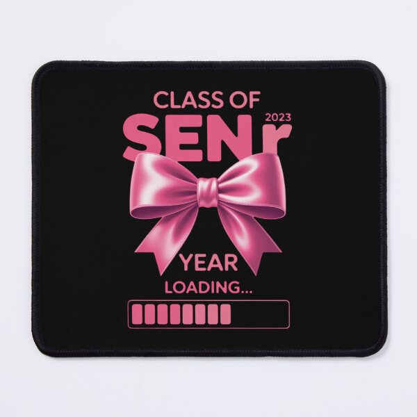 Item preview, 2026 Senior Year Loading Funny Senior 2026 Pink Bow designed and sold by InspiredFoul.