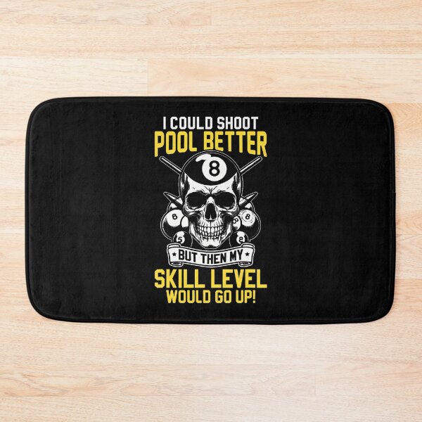 Item preview, Billiards Balls Skull Pool Game I Could Shoot Better Skull designed and sold by TaraAnnie.
