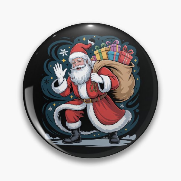 Item preview, Snowy Saint Nicholas: Santa Claus, Christmas Magic, Holiday Gifts Design designed and sold by AndrewYoko.