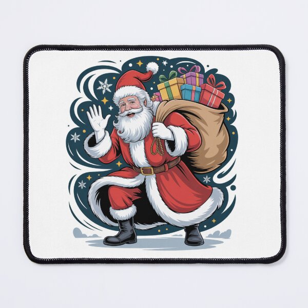 Item preview, Snowy Saint Nicholas: Santa Claus, Christmas Magic, Holiday Gifts Design designed and sold by AndrewYoko.