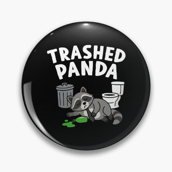 Item preview, Trashed Panda designed and sold by khallidaart.
