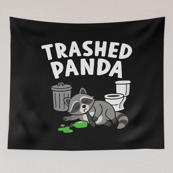 Item preview, Trashed Panda designed and sold by khallidaart.