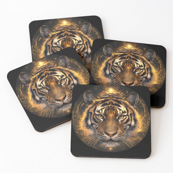 Item preview, Celestial Flame Tiger designed and sold by Daagath.