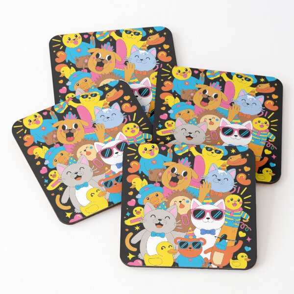 Item preview, Cute Kawaii Various Adorable Pets For National Pet Day  designed and sold by MyzoToyota.