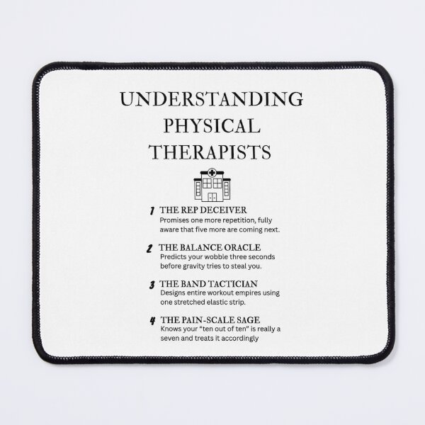 Item preview, What Physical Therapists Really Do – Humor Design designed and sold by PsyFlow35.