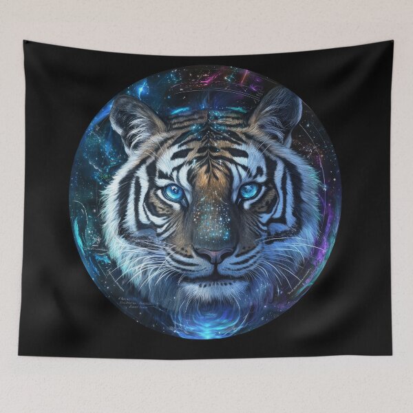 Item preview, Starlight Guardian Tiger designed and sold by Daagath.