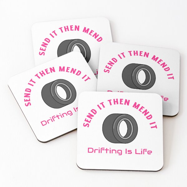 Item preview, Send It Then Mend It – Drifting Is Life designed and sold by WhackingTax.