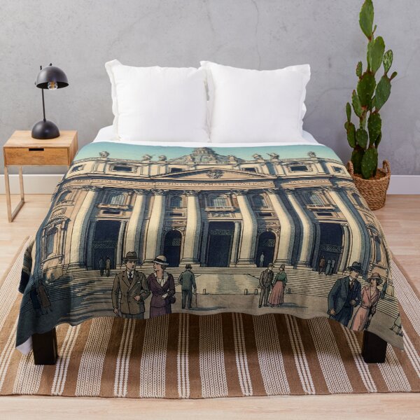 Item preview, St Peters Basilica Japanese Woodblock Print designed and sold by Takeda-art.