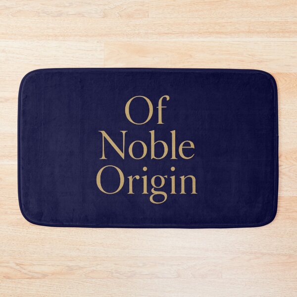 Item preview, Of Noble Origin – Elegant Gold Typography Quote designed and sold by @majovegana.