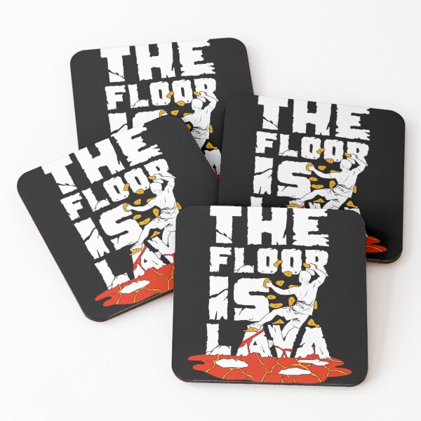 Item preview, The Floor Is Lava Indoor Bouldering Boulderer Gift designed and sold by MindyMarianela.