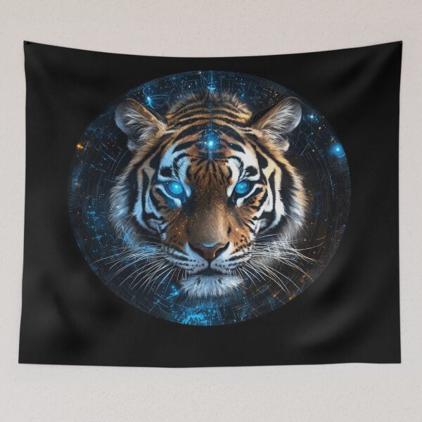 Item preview, Quantum Realm Tiger designed and sold by Daagath.
