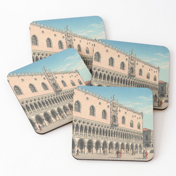 Item preview, Venice Doge’s Palace Japanese Woodblock Print designed and sold by Takeda-art.