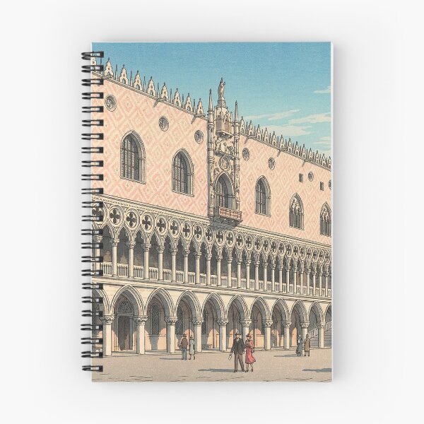 Item preview, Venice Doge’s Palace Japanese Woodblock Print designed and sold by Takeda-art.