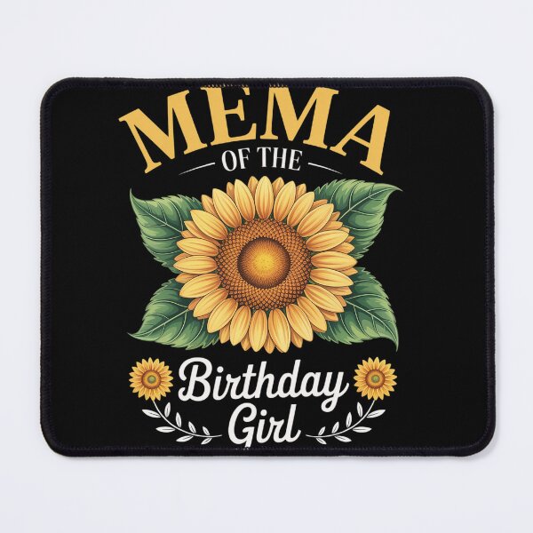 Item preview, Mema Of The Birthday Girl Love Sunflower Party Day Theme designed and sold by milanforbes.