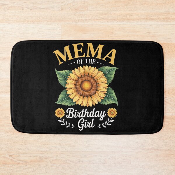 Item preview, Mema Of The Birthday Girl Love Sunflower Party Day Theme designed and sold by milanforbes.