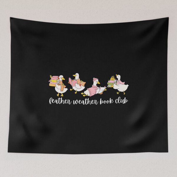 Item preview, Feather Weather Book Club Fall Goose Coffee Weather designed and sold by JuanitaJulia.