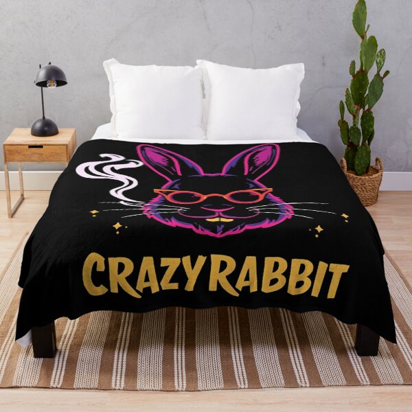 Item preview, Crazy rabbit designed and sold by whatthefoxsays.