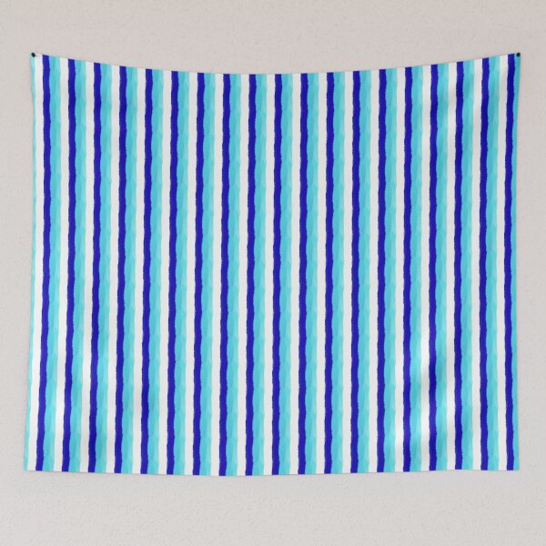 Item preview, Blue stripes fabric patern designed and sold by MilediVinter.