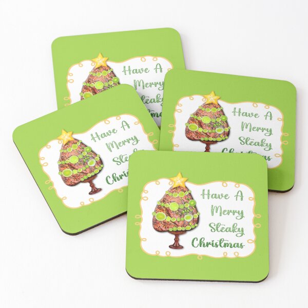 Item preview, Have a Merry Steaky Christmas [2] designed and sold by SideDishDesign.