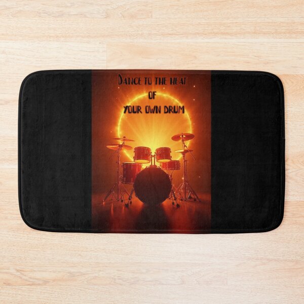 Item preview, Dance To The Heat Of Your Own Drum – Aura Drumset Design designed and sold by OhmAuraArt.