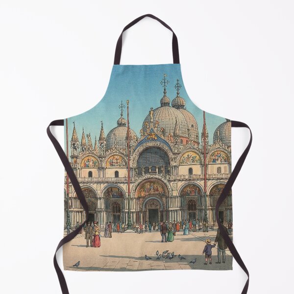 Item preview, St Marks Basilica Japanese Woodblock Print designed and sold by Takeda-art.