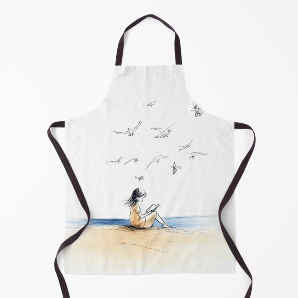 Item preview, Girl Reading by the Beach designed and sold by lautir.