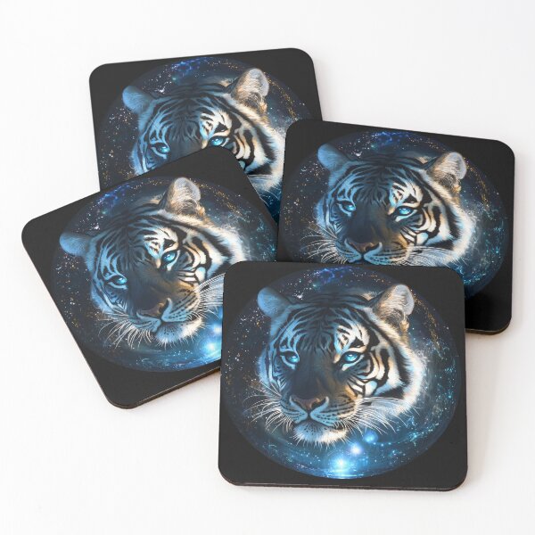 Item preview, Cosmic White Tiger Aura designed and sold by Daagath.