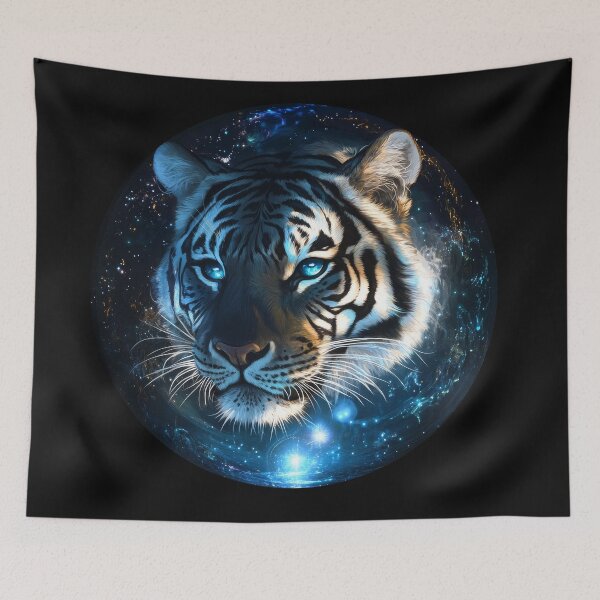 Item preview, Cosmic White Tiger Aura designed and sold by Daagath.