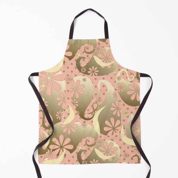 Item preview, Retro Future Paisley Soft Pink designed and sold by Indra's Net.
