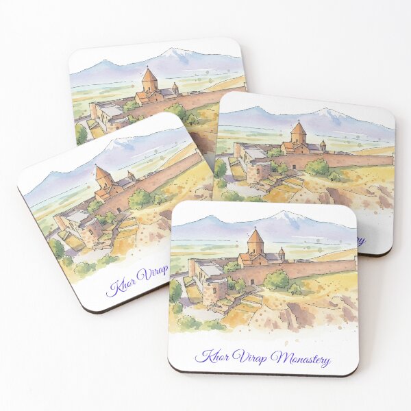 Item preview, Khor Virap Monastery Armenia | Ancient Armenian Church Near Mount Ararat designed and sold by NareArt.