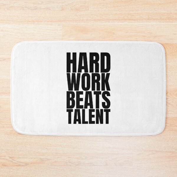 Item preview, Hard work beats talent designed and sold by Dondonmart.